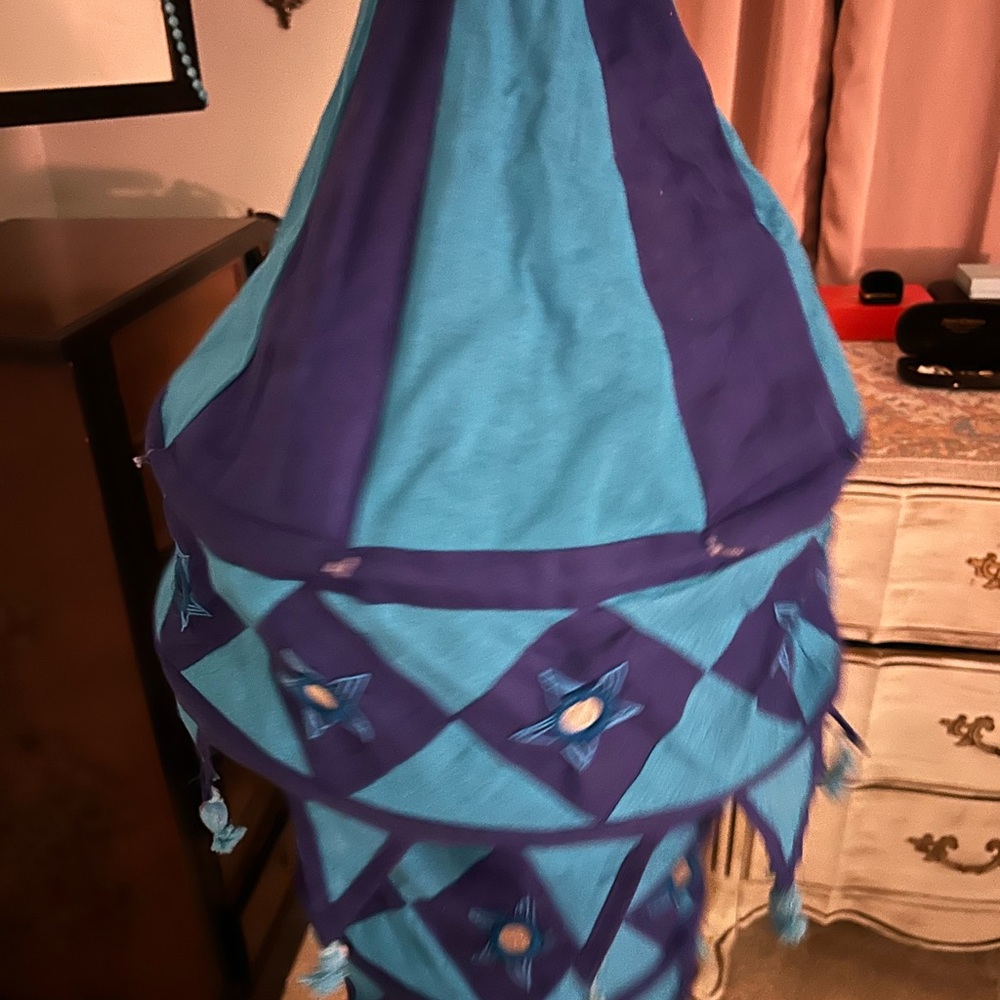 Two Indian hanging lanterns